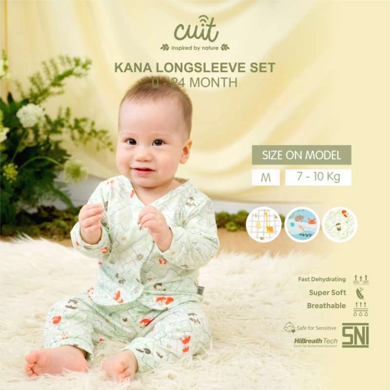 Product image CHARACTER - Kana Longsleeve Set NB Giraffe